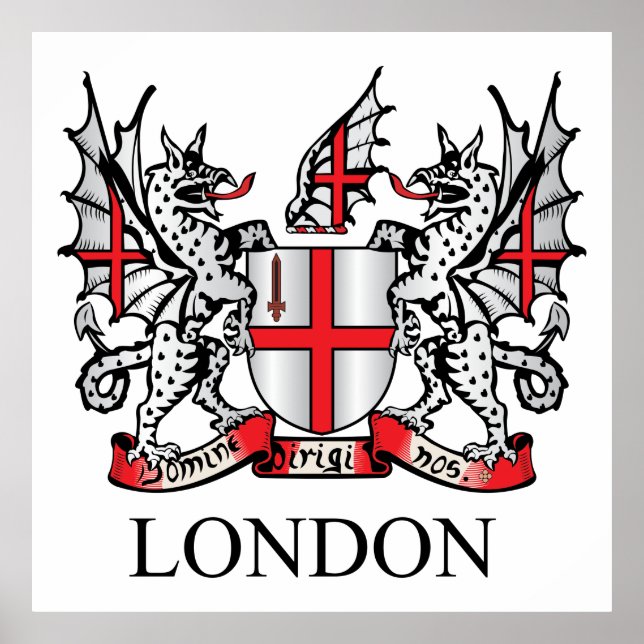 City of London coat of arms Poster (Vorne)
