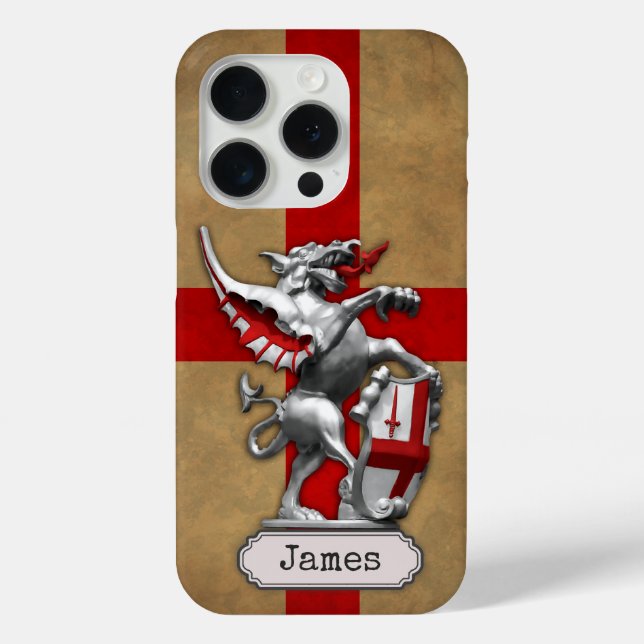 City of London Dragon Personalizable Case-Mate iPhone Hülle (Rückseite)