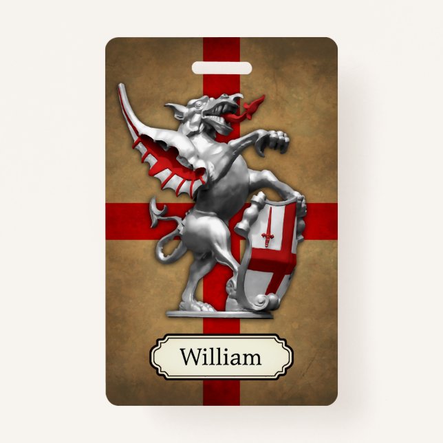 City of London Dragon Personalized Ausweis (Vorderseite)