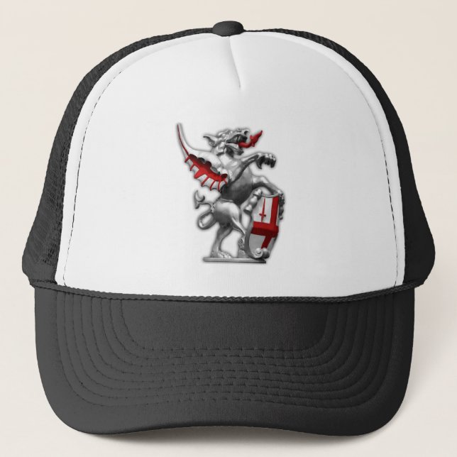 City of London Dragon Truckerkappe (Vorderseite)