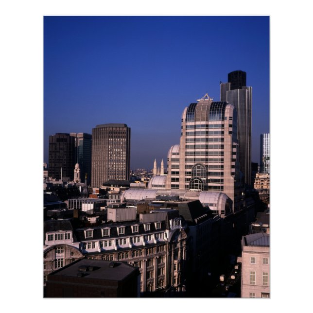 City of London Skyline Poster (Vorderseite)