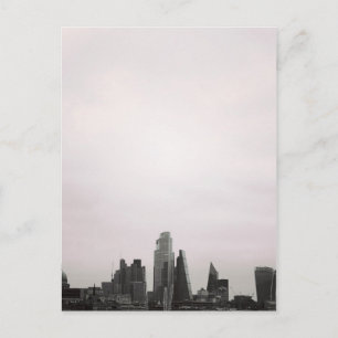 City of London Skyline Postkarte