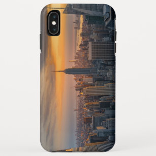 city of new york with the magnificent sunset Case-Mate iPhone hülle