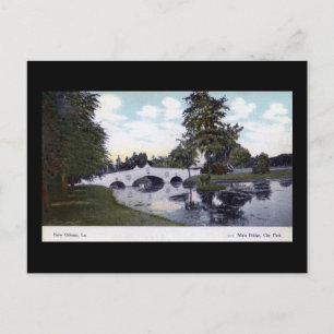 City Park, New Orleans, Louisiana 1912 Vintage Postkarte