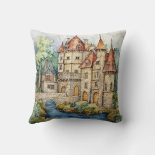City Road Old House Architektur #76 Kissen