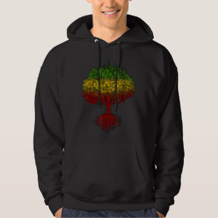 City Roots Rasta Reggae Roots Kleidung Hoodie