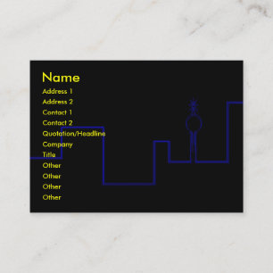 City Scape Business Card Visitenkarte