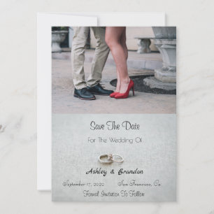 City Sidewalk Save the Date