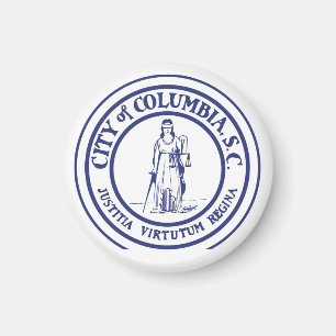 City Siegel - Kolumbien, South Carolina Magnet
