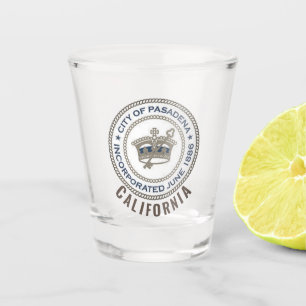 City Siegel Pasadena, Kalifornien Schnapsglas