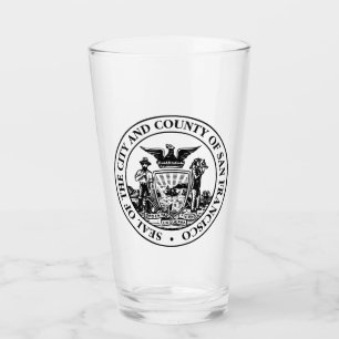 City Siegel San Francisco (Kalifornien, USA) Glas
