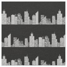 City Skyline in der Nacht