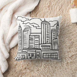 City Skyline Kissen