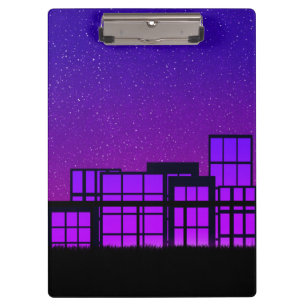 City Skyline Klemmbrett