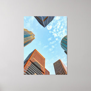 City Skyline Leinwanddruck