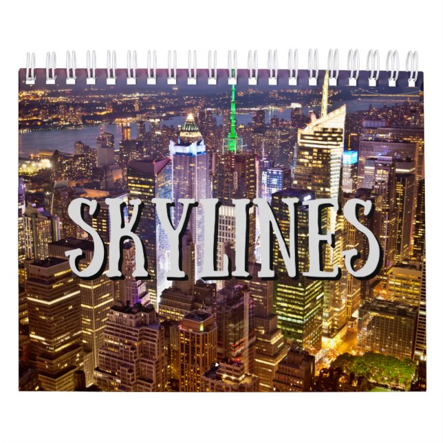 City Skylines Collection Mauerkalender Kalender (Titelbild)