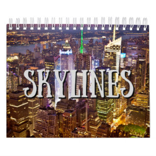 City Skylines Collection Mauerkalender Kalender