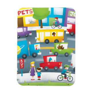 City Street Magnet