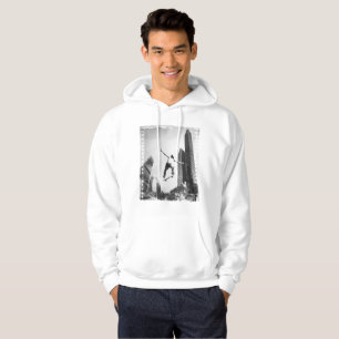 City Street Skateboard Skater Filmstrip, Hoodie
