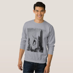 City Street Skateboard Skater Filmstrip Sweatshirt