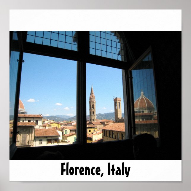 City View of Florence Poster (Vorne)