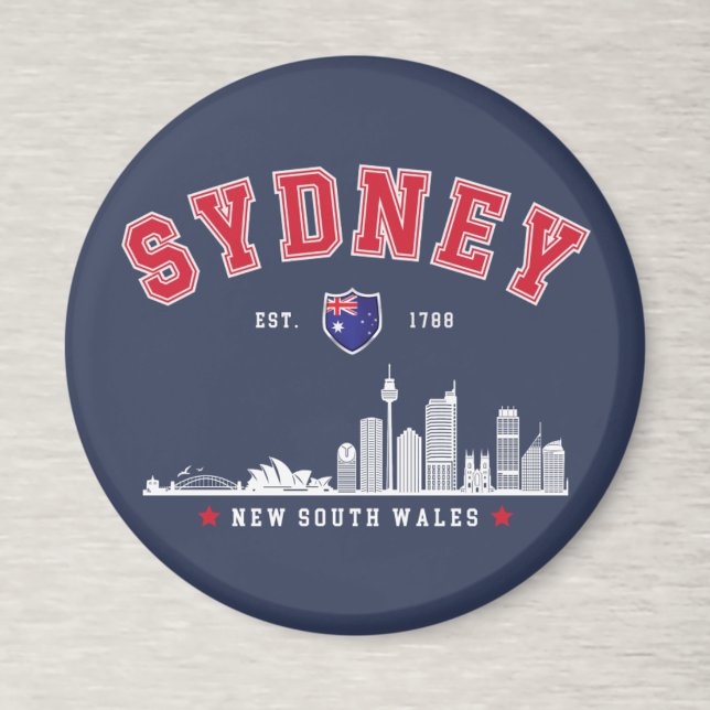 City View of Sydney, Australia Magnet (Von Creator hochgeladen)