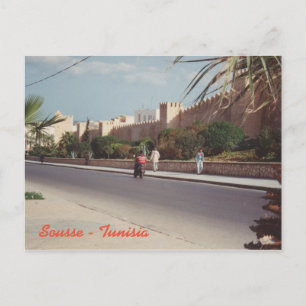 City Walls - Sousse - Tunesien Postkarte