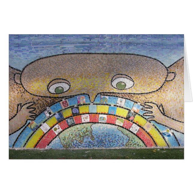 CITYarts Harlem Friedenswand-Karte (Vorderseite (Horizontal))