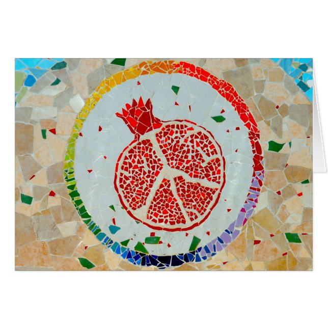 CITYarts Israel Friedenswand-Karte (Vorderseite (Horizontal))