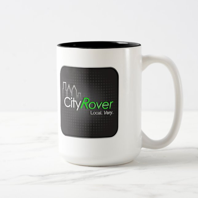 CityRover Kaffee-Tasse Zweifarbige Tasse (Rechts)