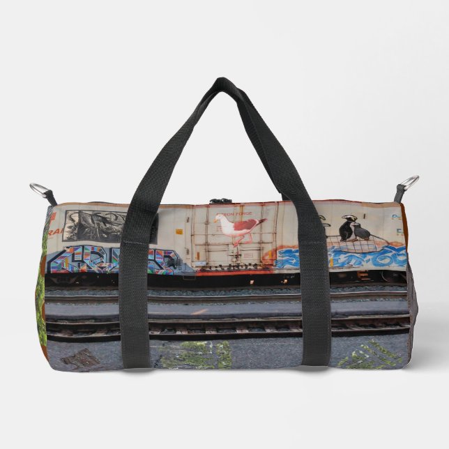 Cityscape 101 Druck-Cut-Näh-Tasche Duffle Bag (Vorderseite)