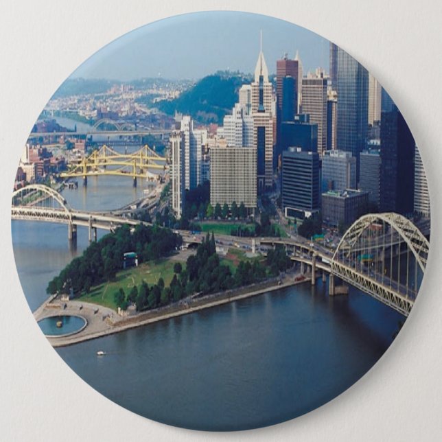 CITYSCAPE-BRIDGES BUTTON (Vorderseite)