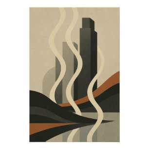 Cityscape Fumé – Ville Art Déco 