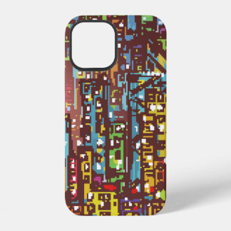Cityscape hand drawn illustrationart,street,city,s iPhone 12 hülle