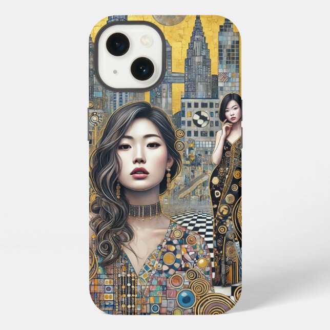 "Cityscape Muse" iPhone/iPad Gehäuse iPhone Hülle (Rückseite)