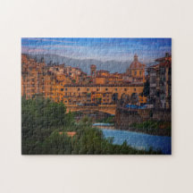 Cityscape Ponte Vecchio, Florenz, Toskana, Italien