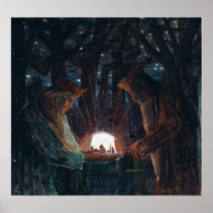 Ciurlionis - Märchenmärchen Geschichte der Könige Poster