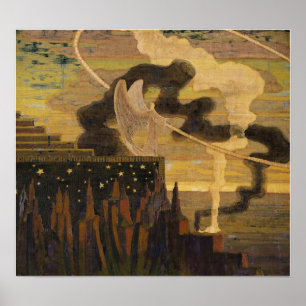 Ciurlionis - Opfergabe 1909 Poster