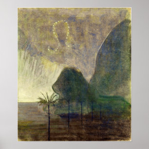 Ciurlionis - Sonne passiert den Löwen 1906 Poster