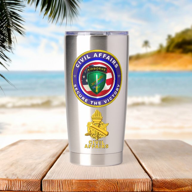  Civil Affairs  Thermobecher (Strand (gedreht))