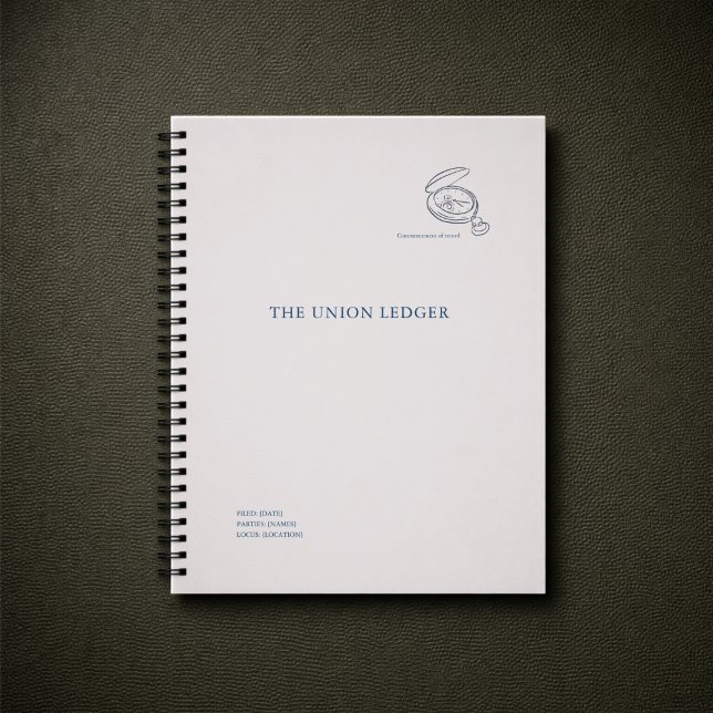 Civil Ceremony Non Traditional Planner Notizbuch (Civil Ceremony Planner Journal )