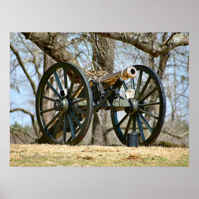 Civil War Brass Cannon Poster (Vorne)