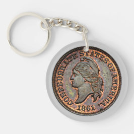 Civil war Confederate USA Penny