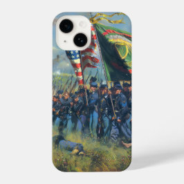 Civil War Union troops Irish Brigade  iPhone 14 Hülle