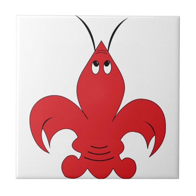 Cjun Got Crabs Fliese (Vorderseite)
