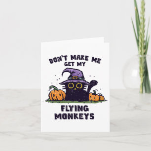 Ck Cat Halloween - Bring mich nicht zum fliegenden Karte