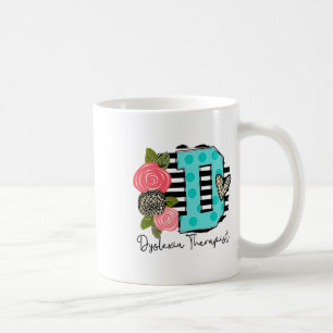 Ck to School - Blume and lehrer Dyslexia therapie Kaffeetasse