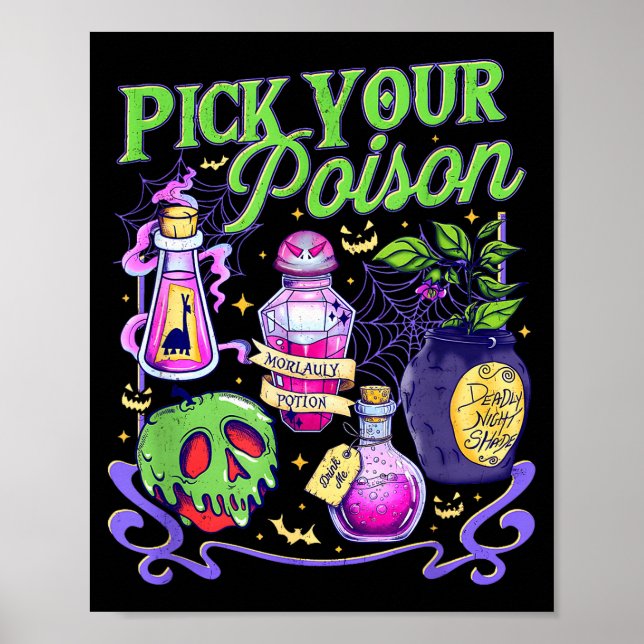 Ck Your Ison Vintage Princess Halloween  Poster (Vorne)