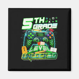 Ck Zur Schule 5. Klasse Freigeschalteter Gamer Zue Magnet