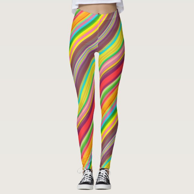 CKC Multi Stripes 3-LEGGINGS Leggings (Vorderseite)